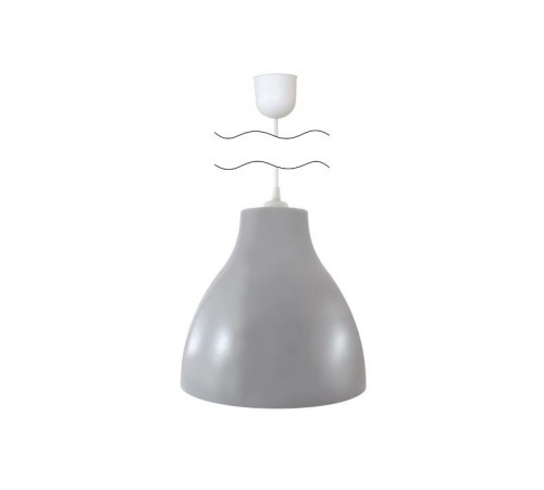 Светильник НСБ 21-60-062 УХЛ4 "Melodi" серый, шнур белый   SQ0313-0018  TDM