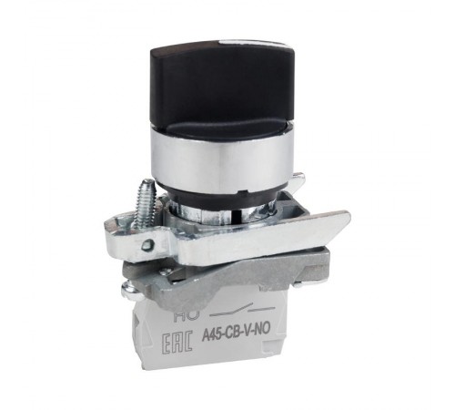 Переключатель OptiSignal D22 C4-S-21 2 положения металл 1НО XB4BD21 332169 КЭАЗ