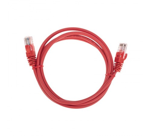 Патч-корд U/UTP, CAT 5e, RJ45-RJ45, 26AWG, LSZH, красный, 1,5м REXANT  02-0103-105  REXANT