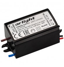 Блок питания ARPV-LV24005 (24V, 0.2A, 5W)   011745   Arlight
