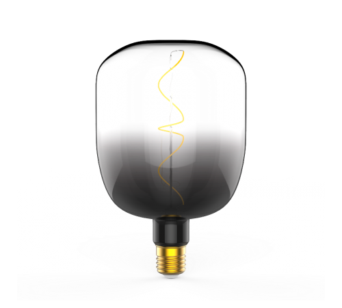 Лампа светодиодная LED Filament V140-DC Black-Clear 5W E27 200lm 1800K 140*204mm 1/6  1008802105  Gauss