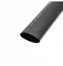 Термоусаживаемая трубка двухстенная клеевая 38,1/19,05 мм черная (уп. 4 шт. по 1 м)  26-2109  REXANT