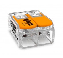 Клемма универсальная компактная 2-проводная 0.5 - 6 мм.кв (уп/50шт)  221-612  WAGO