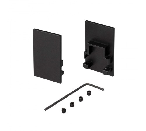 Заглушка SL-COMFORT-2542 BLACK глухая (arlight, Металл)  031773  Arlight