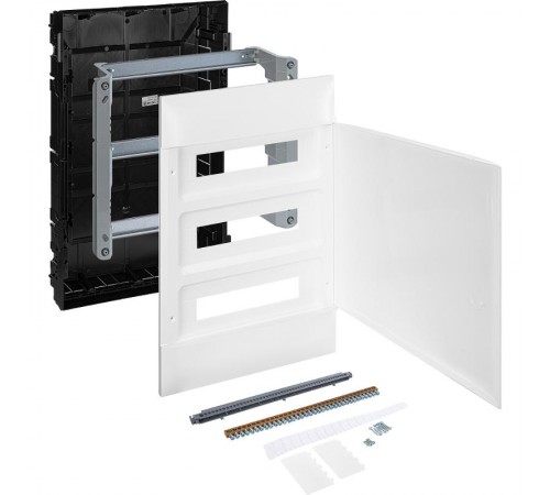 Practibox S Пластиковый щиток Встраиваемый 3X18 Белая дверь  137548  Legrand