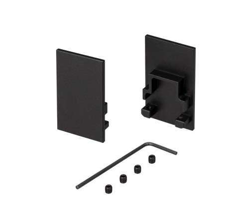 Заглушка SL-COMFORT-2542 BLACK глухая (arlight, Металл)  031773  Arlight