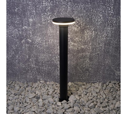 Светильник архитектурный столб DH106, 7W, 420Lm, 4000K, черный, 150*150*640, столб 0,6м  06348  Feron