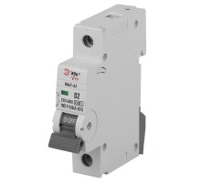 Автоматический выключатель PRO VA63-1P02D4.5 ВА47-63 1P 2А кривая D 4,5кА   Б0059446  ЭРА