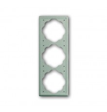 Рамка 3-постовая серия impuls цвет шампань-металлик  1754-0-2536   2CKA001754A2536  ABB