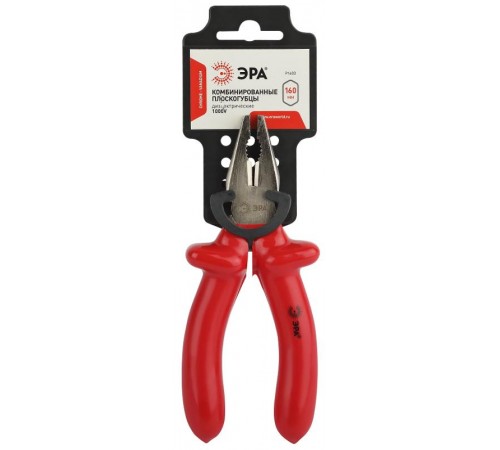 Плоскогубцы 160 мм комбинированные диэлектрические 1000V  Б0055918  ЭРА