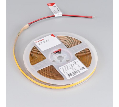  Лента COB-X528-8mm 24V Warm2700 (6 W/m, IP20, 5m, FreeCut) (Arlight, Свободная резка)  046888  Arlight
