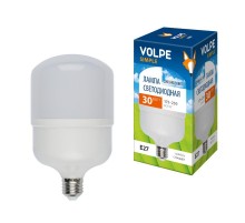 Лампа светодиодная LED-M80-30W/DW/E27/FR/S LED. мат. 6500К Серия Simple  UL-00002942  Volpe