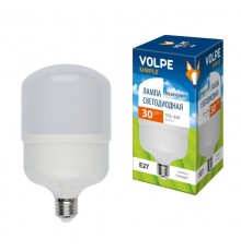 Лампа светодиодная LED-M80-30W/DW/E27/FR/S LED. мат. 6500К Серия Simple  UL-00002942  Volpe