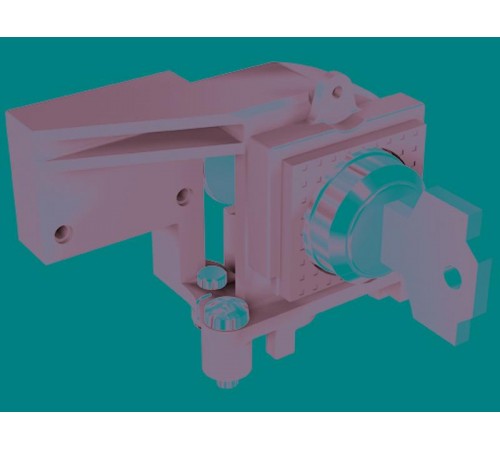 Замок с ключом для блокировки в разомкнутом состоянии KLA ключ типа Kirk E1.2  1SDA073789R1  ABB