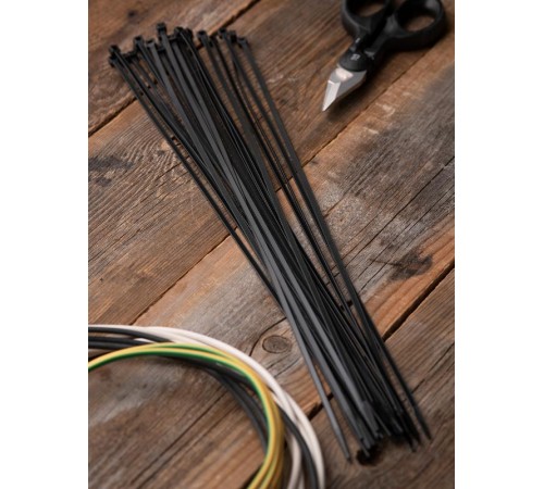 Хомут P6.6 стандартный (ч), 3.6x250 (100шт) FlexLock PROxima  plc-fl-ctsb-3.6x250  EKF