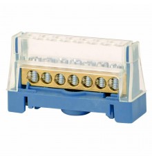Клеммная колодка соединительная 1р 11х5,3мм. цвет синий  5011N  DKC