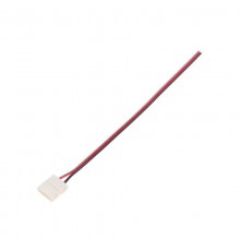 Коннектор с проводами для одноцветной светодиодной ленты SMD 10мм  148-116  REXANT