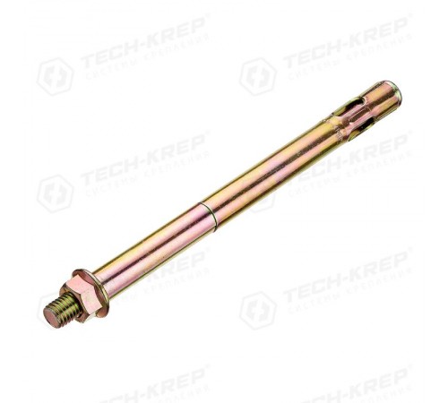 Анкерный болт HNM с гайкой 16х220 (20шт.) - накл. ( 26,854 кг)  133627  Tech-KREP