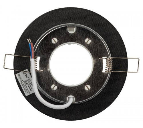 Светильник точечный встраиваемый под лампу DK80 13Вт GX53 белый/черный  Б0019575  ЭРА