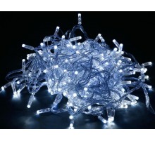 Гирлянда светодиодная нить 10м 100W IP44 прозрачный шнур 230В контр. 8 режимов  LGDU111-2-100-10-T-S-44  IEK