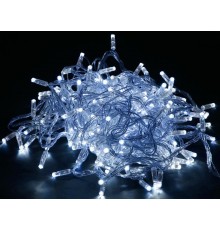 Гирлянда светодиодная нить 10м 100W IP44 прозрачный шнур 230В контр. 8 режимов  LGDU111-2-100-10-T-S-44  IEK