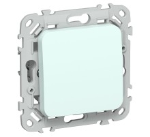 FLITE Переключатель 1-клавишный перекрестный 10А ВС71-1-0-ФлХЛ холодный лед  FI-V13-0-10-K94  IEK