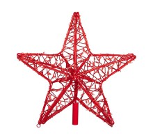 Светодиодная фигура Звезда 80 см, 160 светодиодов, с трубой и подвесом, цвет свечения красный  514-276  NEON-NIGHT