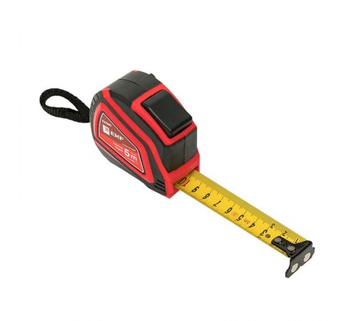 Рулетка измерительная РС-10 (5 м х 25 мм) Autostop Магнит EKF Expert  rs-10-5-25-quad  EKF