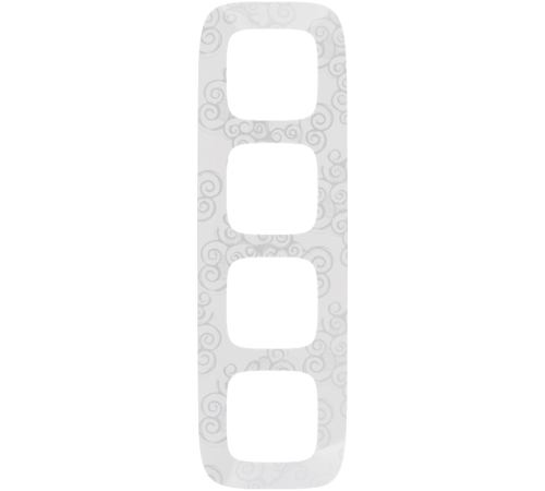 Valena ALLURE Нарцисс хром Рамка 4-ая  754344  Legrand