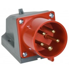 Вилка 525 стац.3Р+РЕ+N 32А 380В IP44  PSR52-032-5  IEK