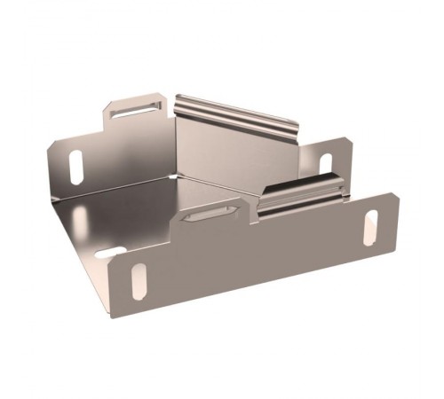 Переходник левый Стандарт INOX (AISI 409) 100х50х50  PR16.5592  Промрукав