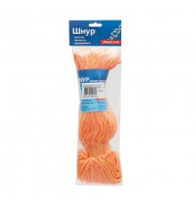 Шнур вязанно-плетенный ПП 3 мм хозяйств., цветной, 50 м  139925  Tech-KREP