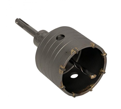 Коронка буровая по бетону с оснасткой TCT-72 М22 SDS-plus EKF Master  tct-72-m22  EKF