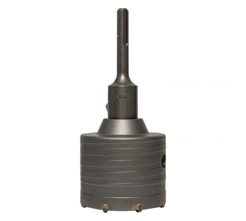 Коронка буровая по бетону с оснасткой TCT-72 М22 SDS-plus EKF Master  tct-72-m22  EKF