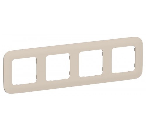 FLITE Artistic Рамка 4-ая РУ-4-А-ФлЛ льняной  FI-M42-31-20-K88  IEK