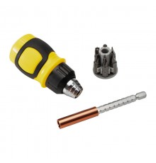 Набор 8 предметов с реверсивной отверткой  12-4779  REXANT