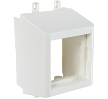 Суппорт с рамкой 1 пост (45х45) на профиль для кабель-канала 60х16  060007S  SPL