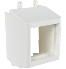 Суппорт с рамкой 1 пост (45х45) на профиль для кабель-канала 60х16  060007S  SPL