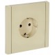 FORTE&PIANO Розетка с заземлением в/к 16А FP416 ваниль  FP-R11-16-K10  IEK