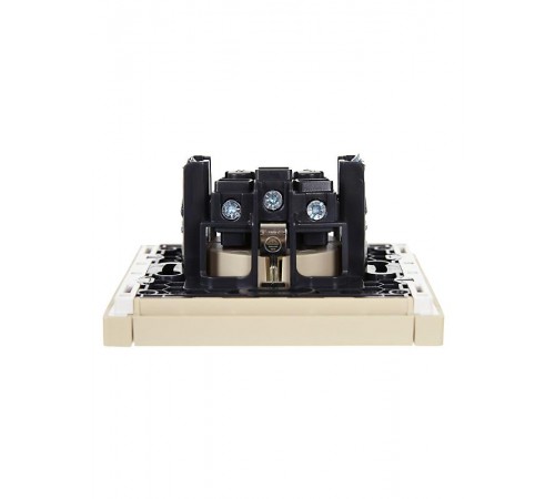 FORTE&PIANO Розетка с заземлением в/к 16А FP416 ваниль  FP-R11-16-K10  IEK