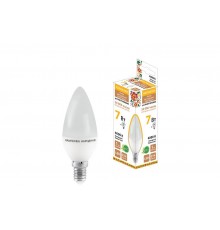 Лампа светодиодная FС37-7 Вт-230 В -4000 К-E14 Народная  SQ0340-0192  TDM