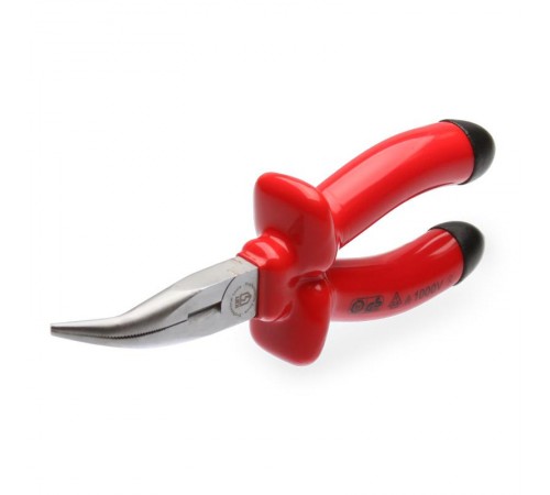 Длинногубцы диэлектрические изогнутые "Эксперт" 160  70357  КВТ