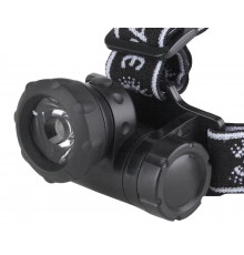 Фонарь налобный 1хLED 3хААА G1W коллиматор  C0033731  ЭРА