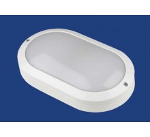 Светильник светодиодный пылевлагозащищенный для ЖКХ ULW-K14A 20W/5000K IP54 WHITE овал 5000K 2400Лм белый пр-во РФ  UL-00005448  Uniel