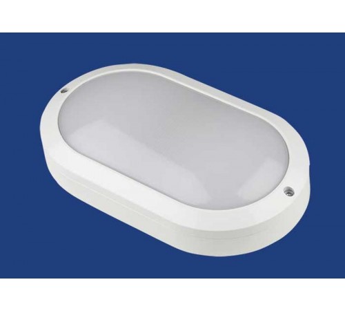 Светильник светодиодный пылевлагозащищенный для ЖКХ ULW-K14A 20W/5000K IP54 WHITE овал 5000K 2400Лм белый пр-во РФ  UL-00005448  Uniel