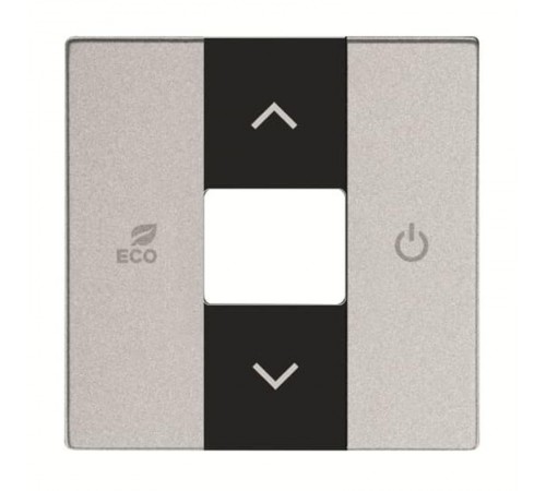 CP-RTC-N2PL Накладка терморегулятора free@home, Zenit, серебряный  CP-RTC-N2PL   2CLA224060N1302  ABB