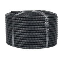 Труба гофр. FRHF с зондом d16мм (100м) черная Plast EKF PROxima  FRHF-16  EKF