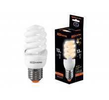 Лампа энергосберегающая КЛЛ-FSТ2-13 Вт-2700 К-Е27 (42х98 мм)  SQ0323-0062  TDM