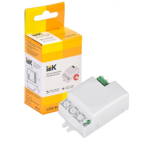 Датчик движения ДД-МВ 401 белый, 500Вт, 360 гр.,8М,IP20,  LDD11-401MB-500-001  IEK