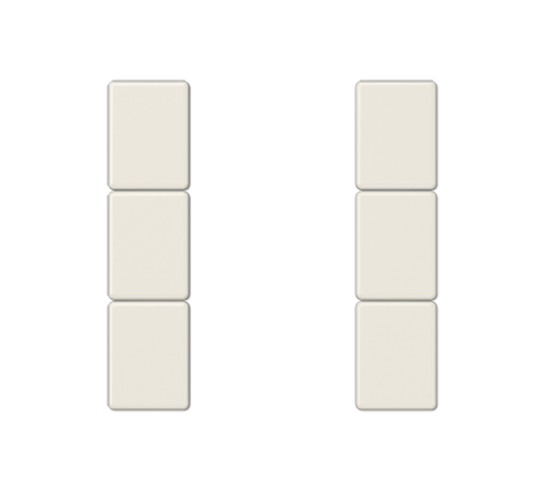 комплект накладок 3гр слоновая кость  A503TSA  Jung